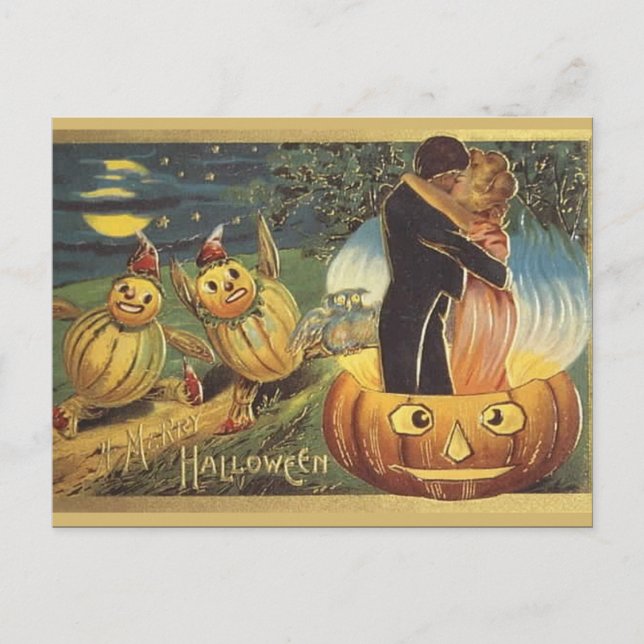 Carte Postale Halloween Vintage KRW (Devant)