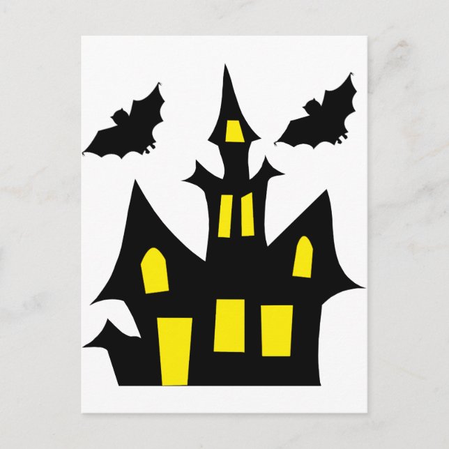 Carte Postale hallowehouse (Devant)