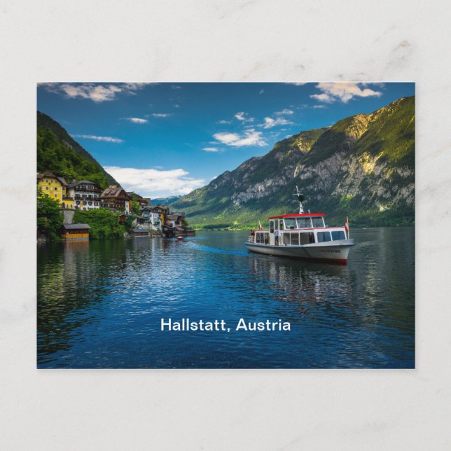 Carte Postale Hallstatt, Autriche (Devant)