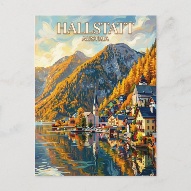 Carte Postale Hallstatt Autriche (Devant)
