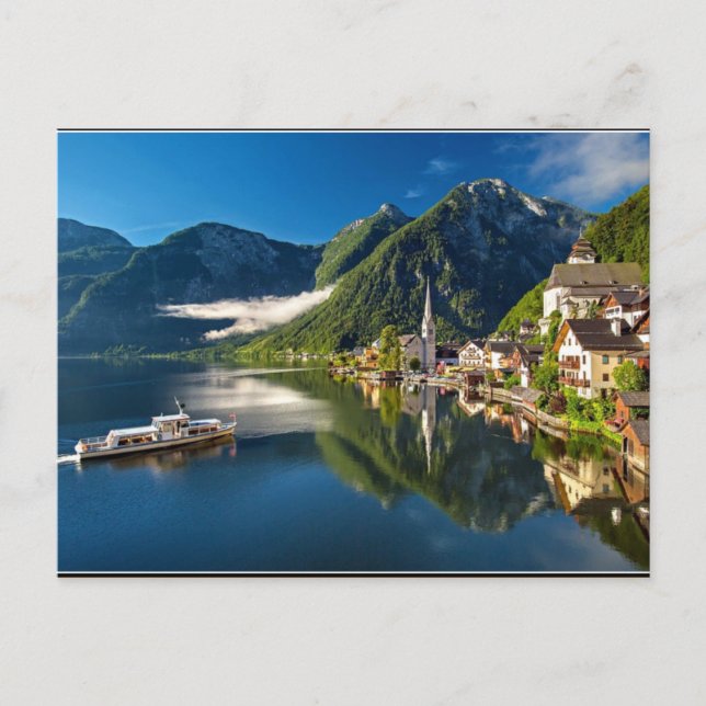Carte Postale Hallstatt, Autriche Photographie pittoresque (Devant)
