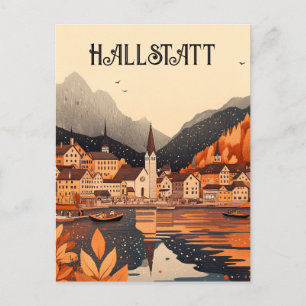 Carte Postale Hallstatt Autriche Voyage