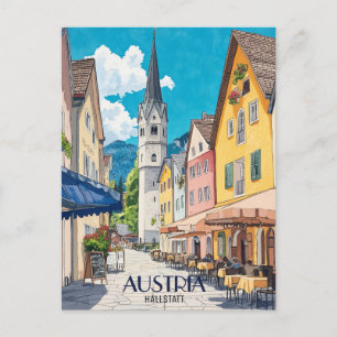 Carte Postale Hallstatt Autriche Voyage