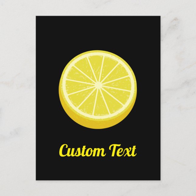 Carte Postale Halve Lemon (Devant)