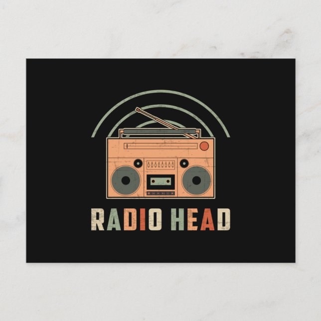 Carte Postale HAM Radio Opérateur Antenne Amateur Code Idée cade (Devant)