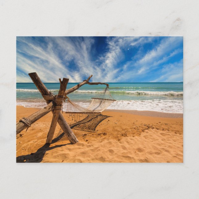 Carte Postale Hamac sur une plage tropicale | Thaïlande (Devant)