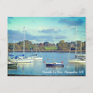 Carte Postale Hamble Le Rice Waters Edge Hampshire