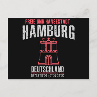 Carte Postale Hambourg