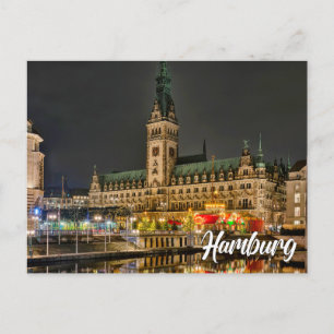 Carte Postale Hambourg, Allemagne