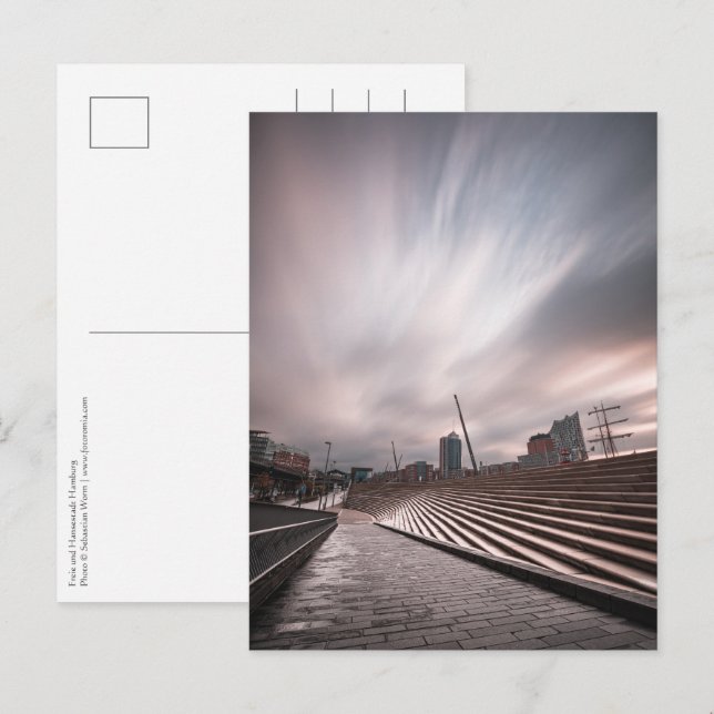 Carte Postale Hambourg Allemagne (Devant / Derrière)