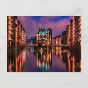Carte Postale Hambourg Allemagne