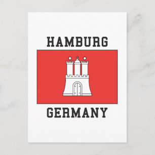 Carte Postale Hambourg Allemagne