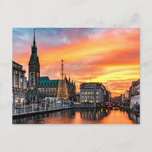 Carte Postale Hambourg, Allemagne Photographie de paysage pittor