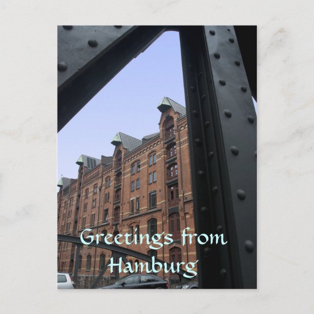 Carte Postale Hambourg postcard (Devant)