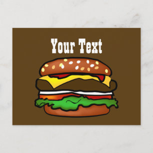 Carte postale Hamburger