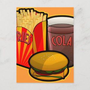 Carte Postale Hamburger