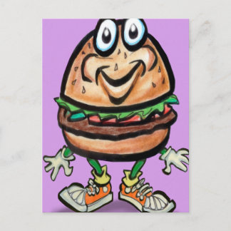 Carte Postale Hamburger