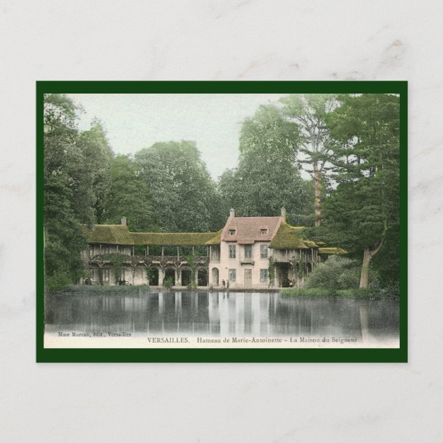 Carte Postale Hameau de Marie Antionette, Versailles (Devant)