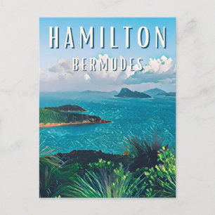 Carte Postale Hamilton : Perle des Bermudes