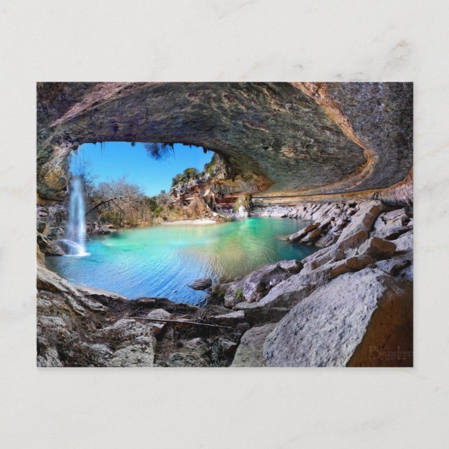 Carte Postale Hamilton Pool - Austin Texas (Devant)
