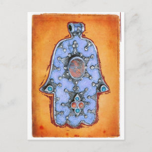 Carte Postale Hamsa vintage