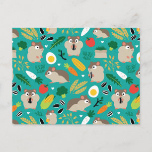 Carte Postale Hamsters Et Leurs Traitements