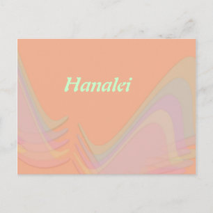 Carte postale Hanalei Kauai Pastel Wings