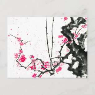 Carte Postale Hanami Fleur de Sakura