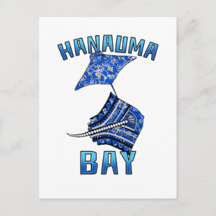Carte Postale Hanauma Bay Hawaii Vacances Tribal Stingray