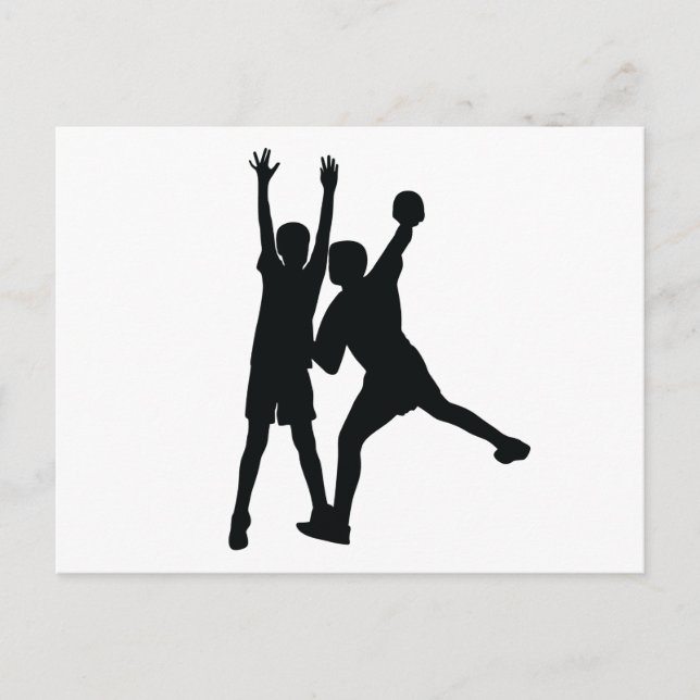 Carte postale Handball (Devant)