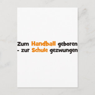 Carte Postale Handball
