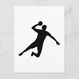 Carte Postale Handball player