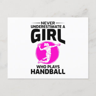 Carte Postale Handball Team sport Sport intérieur Goalkeeper