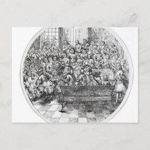 Carte Postale Handel conduisant un oratorio, vers 1740