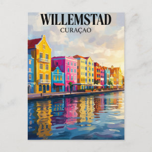 Carte Postale Handelskade Curaçao