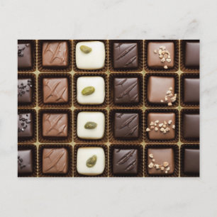 Carte Postale Handmade luxury chocolate in a box