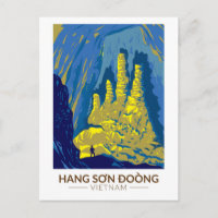 Hang Son Doong Cave Vietnam Travel Art Vintage