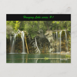 Carte Postale Hanging Lake série #1
