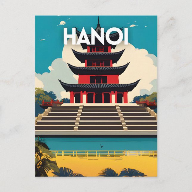 Carte Postale Hanoi Vietnam (Devant)
