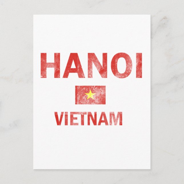 Carte Postale Hanoï Vietnam Designs (Devant)