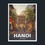 Carte Postale Hanoï Vietnam Travel<br><div class="desc">Hanoï, la capitale du Vietnam, est une ville où l'histoire ancienne et l'énergie moderne se fondent harmonieusement. Située dans la partie nord du pays, Hanoi est connue pour ses temples séculaires, son architecture coloniale, ses marchés de rue animés et sa culture vivante. L'un de ses quartiers les plus célèbres est...</div>