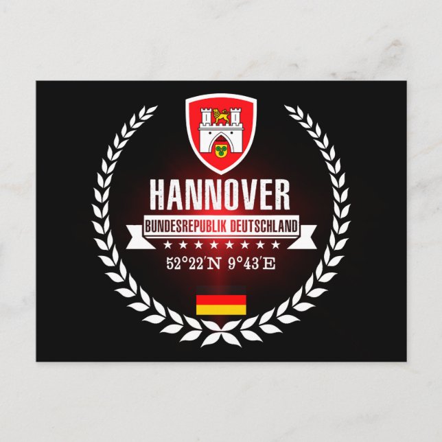 Carte Postale Hanovre (Devant)