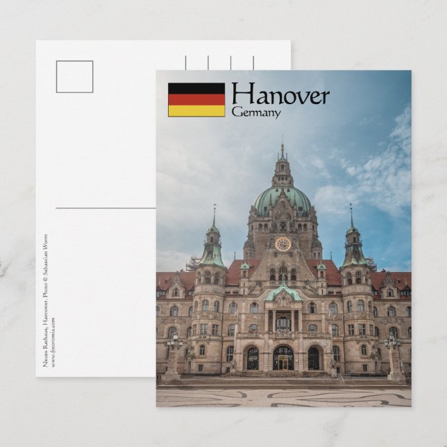 Carte Postale Hanovre Allemagne (Devant / Derrière)