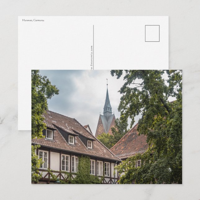 Carte Postale Hanovre Allemagne (Devant / Derrière)