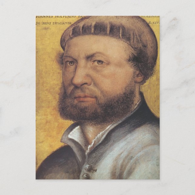 Carte Postale Hans Holbein le jeune - Autoportrait (Devant)