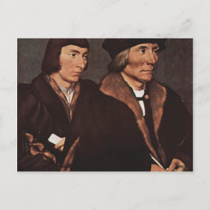 Carte Postale Hans Holbein - Thomas Godsalve de Norwich et son f