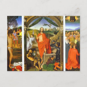 Carte Postale Hans Memling- Triptyque de la Résurrection