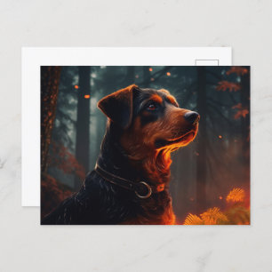 Carte postale Happiness on Four Paws