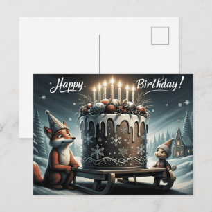 Carte Postale Happy Birthday 2026 Postcards divers -3
