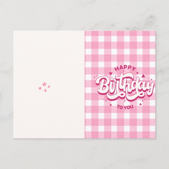 Carte Postale Happy Birthday Card | Birthday Greeting Card  (Devant)